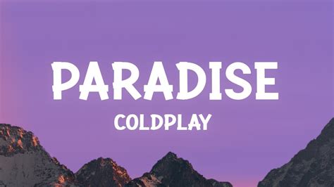 paradise lyrics|Coldplay – Paradise Lyrics .